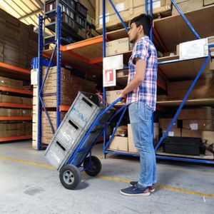 Coche de carga Industrial de acero ASTM A 36 Capacidad: 249 lbs. - TSCARGA