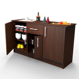 Mueble Bufetero Sangay Wengue - MUEBLE FACIL