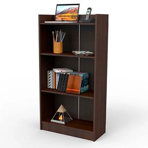 Biblioteca Pequenia Wengue 120X63X30 0,08 - MUEBLE FACIL