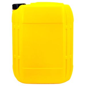 Bidón plástico amarillo con capacidad de 5 galones / 20 lts para diésel. - SURBLOCK