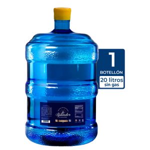 Botellón de agua SPLENDOR sin gas 20 lts. - SPLENDOR