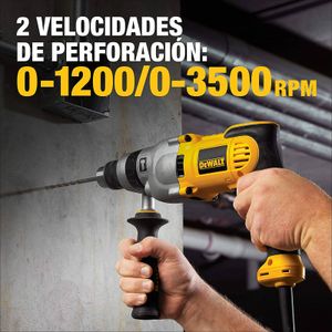 Taladro Dewalt 1/2" Pvvr 980W Industrial - DEWALT