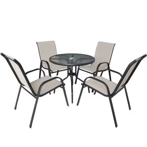 Set P/Patio 5Pzs Drm Mesa/4Sillas - DRM