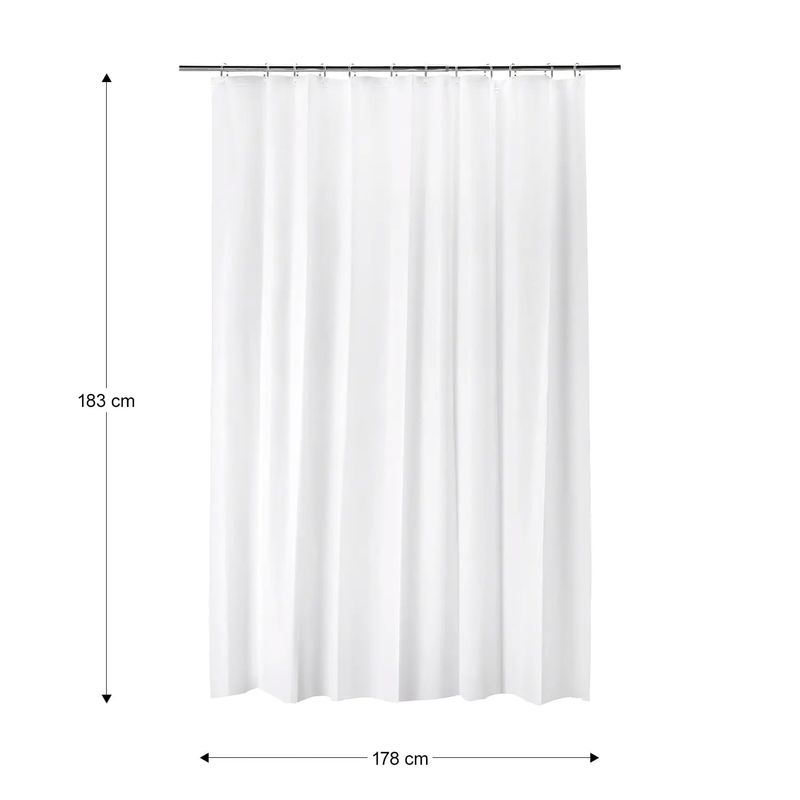Cortina-de-baño-plastica-de-178-x-183-cm-sencilla--ligera-resistente-al-moho-libre-de-cloro.-Incluye-12-ojales.