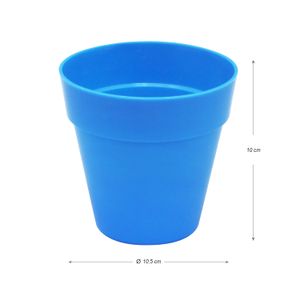 Maceta plástica pequeña de 10.5 cm de diámetro. - GARDEN DEPOT