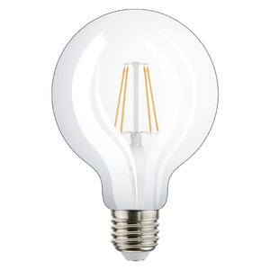 Foco LED Filamento GLOBE VINTAGE1906 CLEAR de 4,5W con luz amarilla de 470 lm y base E27. - LEDVANCE