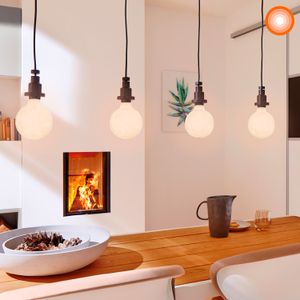 Foco LED Filamento GLOBE VINTAGE 1906 PERLA de 4,5W con luz amarilla de 470 lm y base E27. - LEDVANCE