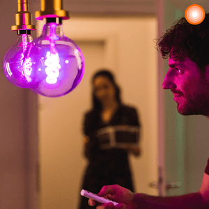 Foco LED Filamento GLOBE RGBW Smart WiFi + APP de 6W atenuable de 500 lm. - LEDVANCE