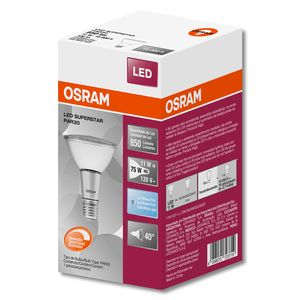 Foco LED SUPERSTAR BULBO PAR30 de 11W de luz blanca atenuable de 850 lm. - LEDVANCE