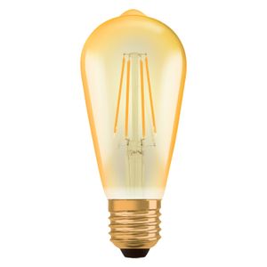 Foco LED Filamento EDISON VINTAGE 1906 de 4,5W con luz amarilla de 420 lm y base E27. - LEDVANCE