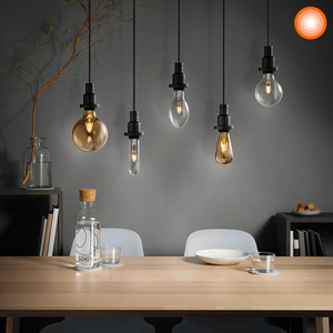 Foco LED Filamento GLOBE VINTAGE 1906 Ámbar de 2,5W con luz amarilla de 220 lm y base E27 - LEDVANCE