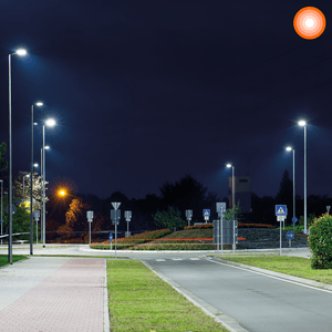 Luminaria de alumbrado público AREALIGHT SPD ECO Gris de 50W con luz blanca neutra de 5 000 lm. - LEDVANCE