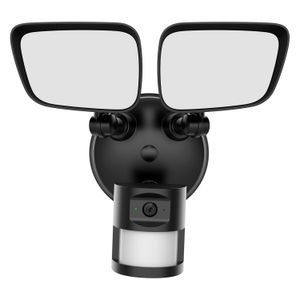 Cámara de vigilancia SECURITY LIGHT Smart WiFi de 22W con 2 reflectores LED de luz blanca de 1600 lm. - LEDVANCE