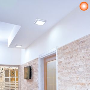 Panel SLIM PLAFON cuadrado para sobreponer de 18W con luz blanca de 1440 lm. - LEDVANCE