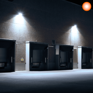 Reflector LED FLOODLIGHT PFM Negro de 125W con luz blanca de 15 000 lm 100-277V. - LEDVANCE