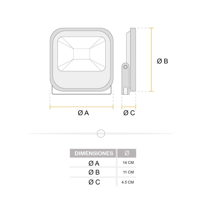 Reflector-LED
