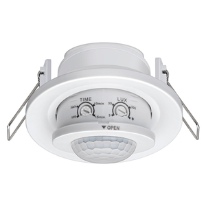 Sensor de movimiento por infrarrojos de 360° redondo para empotrar a techo 120-277V. - LEDVANCE