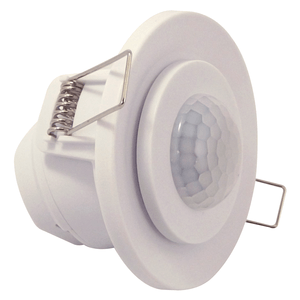 Sensor de movimiento por infrarrojos de 360° redondo para empotrar a techo 120-277V. - LEDVANCE