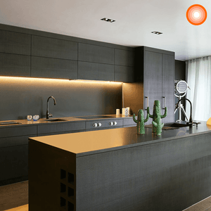 Cinta LED ECOKIT FLEX 12V de 4,8W/m con luz amarilla de 380 lm/m Presentacion: 5 metros. - LEDVANCE