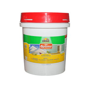 Pintura látex ELASTOCRYL OPTIMA Pastel de cubrimiento óptimo CANECA. - PINTURAS UNIDAS