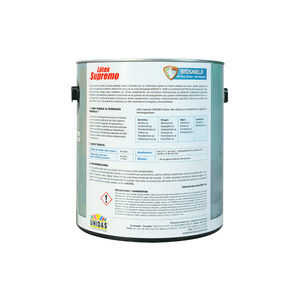 Pintura BASE LATEX SUPREMO Deep SD con tecnología Bioshield 99% antibacterial 1/4 gl. - PINTURAS UNIDAS
