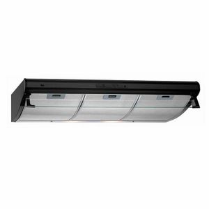 Campana extractora Clásica C910 Negra de acero inoxidable de 90 cm. - TEKA