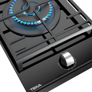 Cocina encimera Cristal Gas GZC 31330 de 1 zona con función Exact Flame en 30 cm. - TEKA