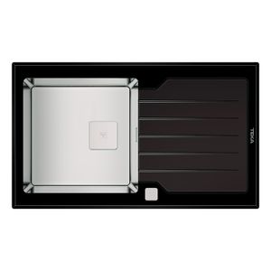 Fregadero DIAMOND Urban Colors Edition reversible RS15 1C con SilentSmart de 860 x 510. - TEKA