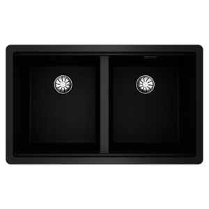 Fregadero RADEA R10 2B M-TG de Tegranito de 2 cubetas de 750 x 456 mm. - TEKA