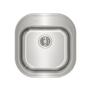 Fregadero STYLO 1C de acero inoxidable para empotrar de 1 cubeta de 465 x 485 mm. - TEKA