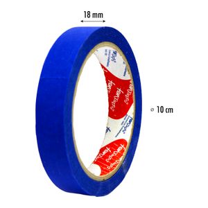 Cinta adhesiva "Creative Masking" color azul de 20 yds x 18 mm - FAN TAPE