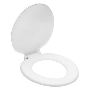 Asiento de inodoro blanco estándar - AMERICAN HOME