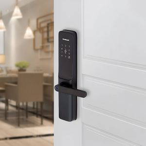 Cerradura electrónica "ORION" color negro para puerta de entrada - KWIKSET