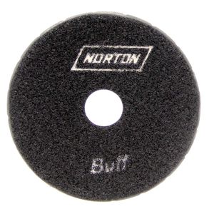 Disco flexible para pulir mármol de 4" de diametro, 20 mm orificio central grano G6500 - NORTON