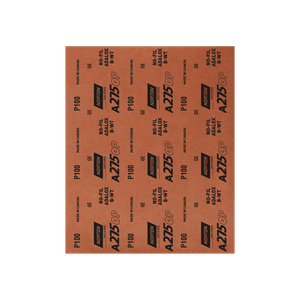 Lija papel seco/agua A275 de óxido de aluminio de 230mm x 280 mm grano P100 - NORTON