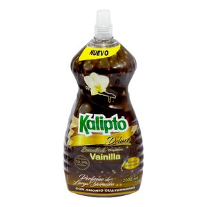 Desinfectante "DELUXE" antibacterial de 2 lt con aroma a vainilla. - KALIPTO