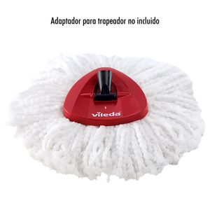 Repuesto de trapeador de cabezal triangular del set turbo smart. - VILEDA