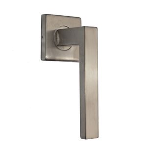 Juego de manija cuadrada de acero inoxidable para puerta principal. - DIHER