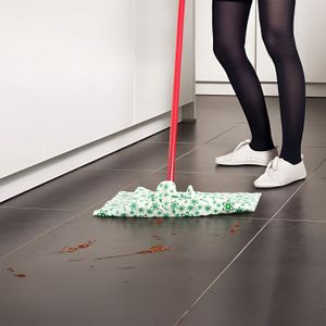 Paño extra absorbente con 50% de microfibra para limpieza de piso. - VILEDA