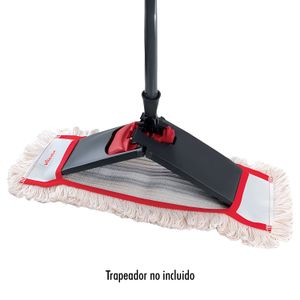 Repuesto para trapeador plano hecho a base de microfibra de alta absorbencia. - VILEDA
