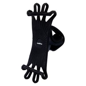 Porta celular con bandas de silicona para bicicleta. - GOODYEAR