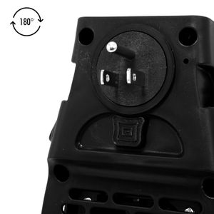 Calefactor cerámico personal de 350 W y pantalla LED digital. - K PRO