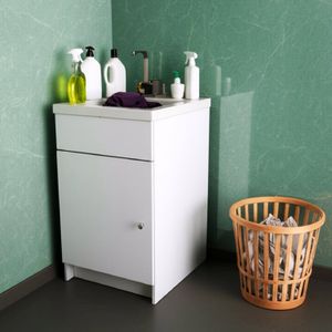 Mueble para lavaropas (L6) de 50 x 52 cm. - IMAC-RC