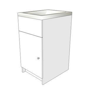 Mueble para lavaropas (LA1) de 60 x 48 x 26 cm. - IMAC-RC