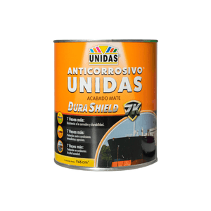 Pintura anticorrosiva industrial Óxido Rojo con vehículo alquídico Tipo 1 1lt. - PINTURAS UNIDAS