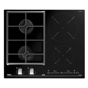Encimera mixta de Inducción y Gas JZC 64322 de 4 zonas de 600 x 510 mm. - TEKA