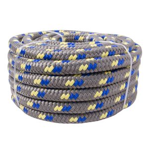 Cuerda de Polipropileno trenzada de 3/4", gris, rollo con 15 mts. | HOBBY PRO