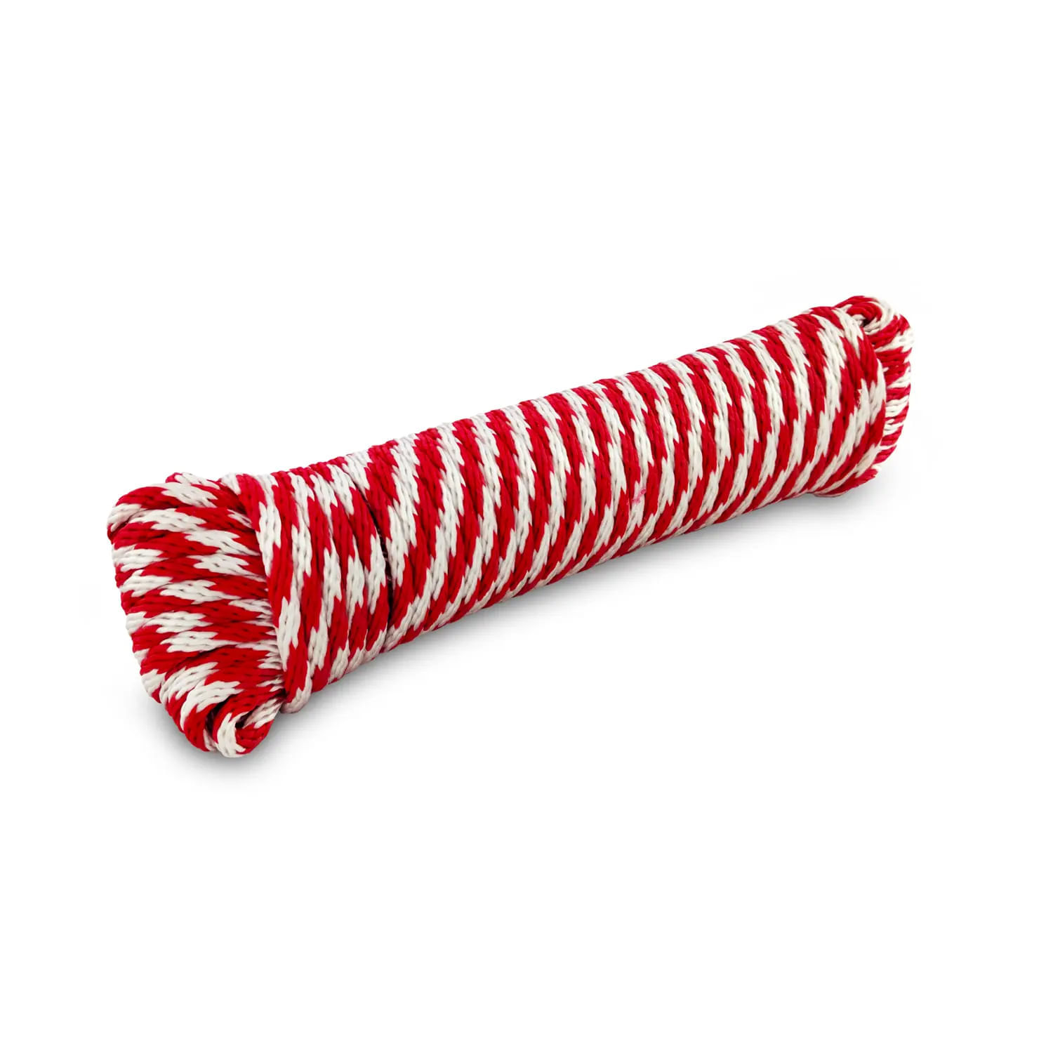 Cuerda Trenzada Sólida Mad Dog 3/8" X 50 Pies Roja - Resistente, Hecha En EE.UU.