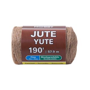 Cordel de Yute fibra natural de 5/64", carrete con 58 mts. | HOBBY PRO