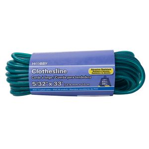 Cable para Tendedero metálico, forrado de PVC de 4mm x 10 mts. | HOBBY PRO